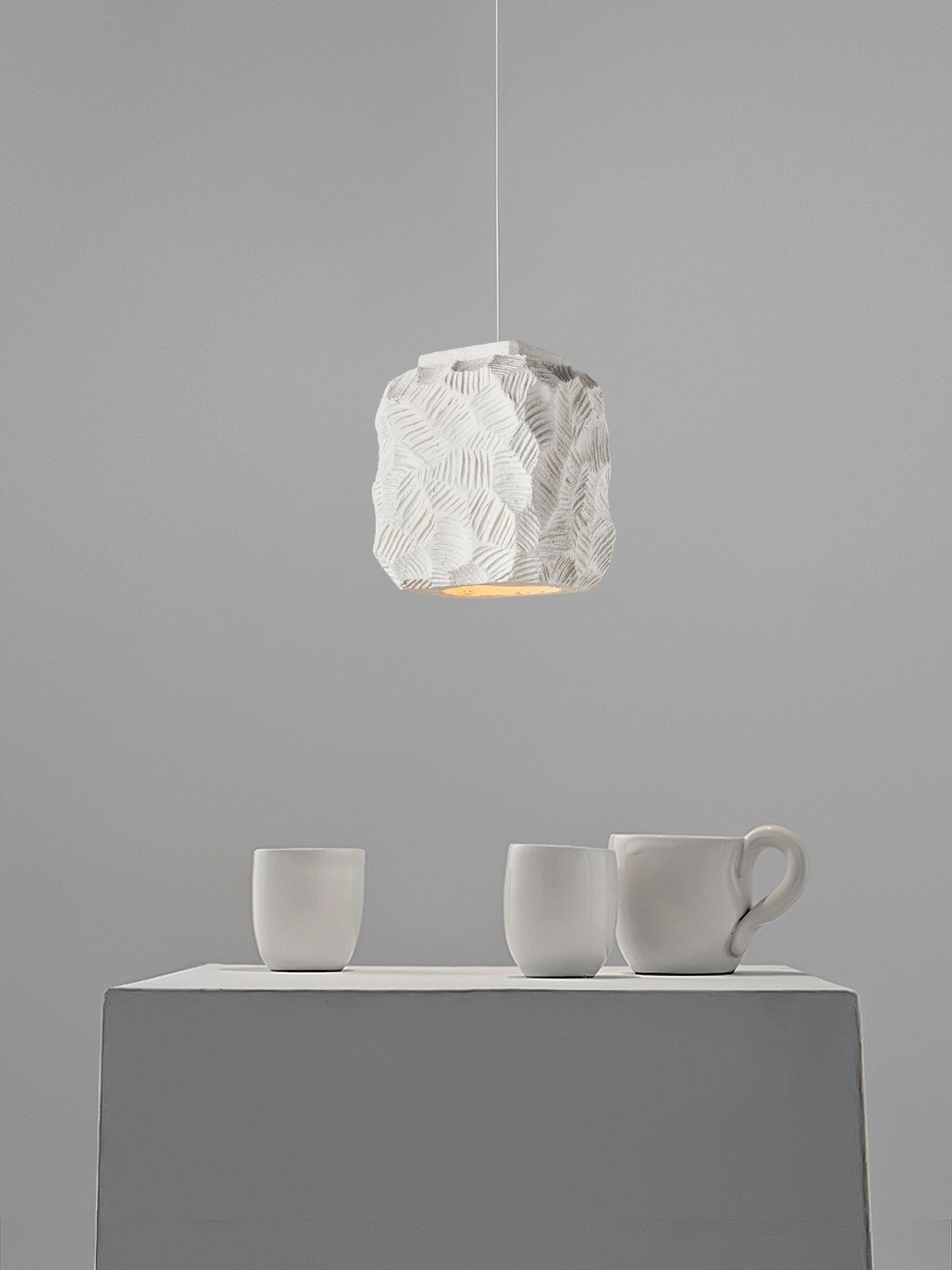Resin Geometry Pendant Lamp - Lamp Outdoor