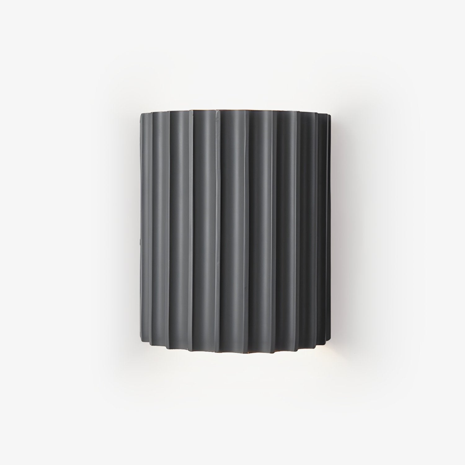 Resin Ribbed Wall Lamp - Lamp Outdoor