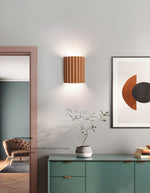 Resin Ribbed Wall Lamp - Lamp Outdoor