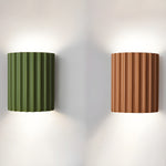 Resin Ribbed Wall Lamp - Lamp Outdoor