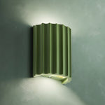 Resin Ribbed Wall Lamp - Lamp Outdoor