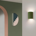Resin Ribbed Wall Lamp - Lamp Outdoor