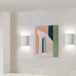 Resin Ribbed Wall Lamp - Lamp Outdoor