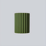 Resin Ribbed Wall Lamp - Lamp Outdoor