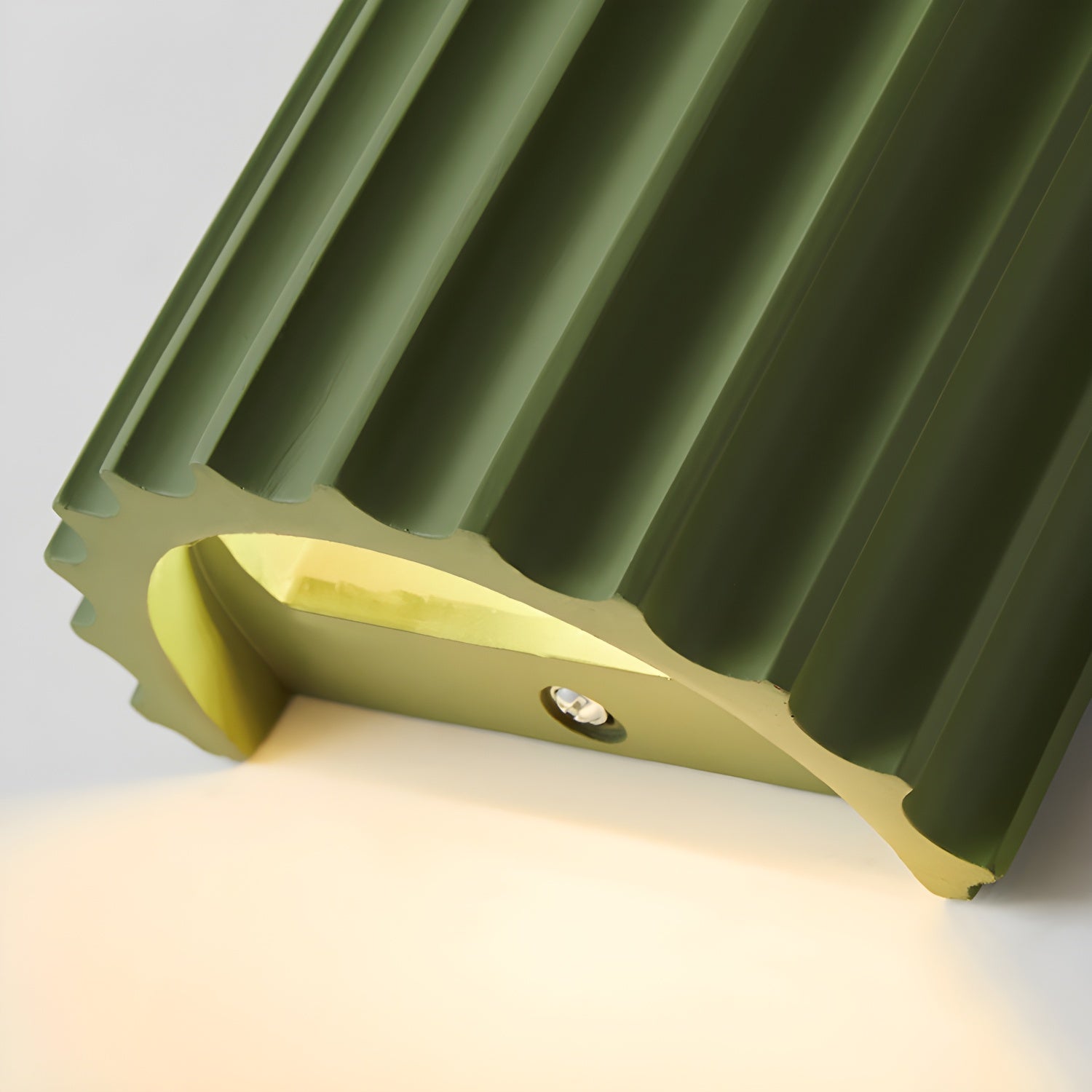 Resin Ribbed Wall Lamp - Lamp Outdoor
