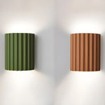 Resin Ribbed Wall Lamp - Lamp Outdoor
