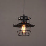 Retro Birdcage Pendant Light - Lamp Outdoor