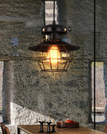 Retro Birdcage Pendant Light - Lamp Outdoor