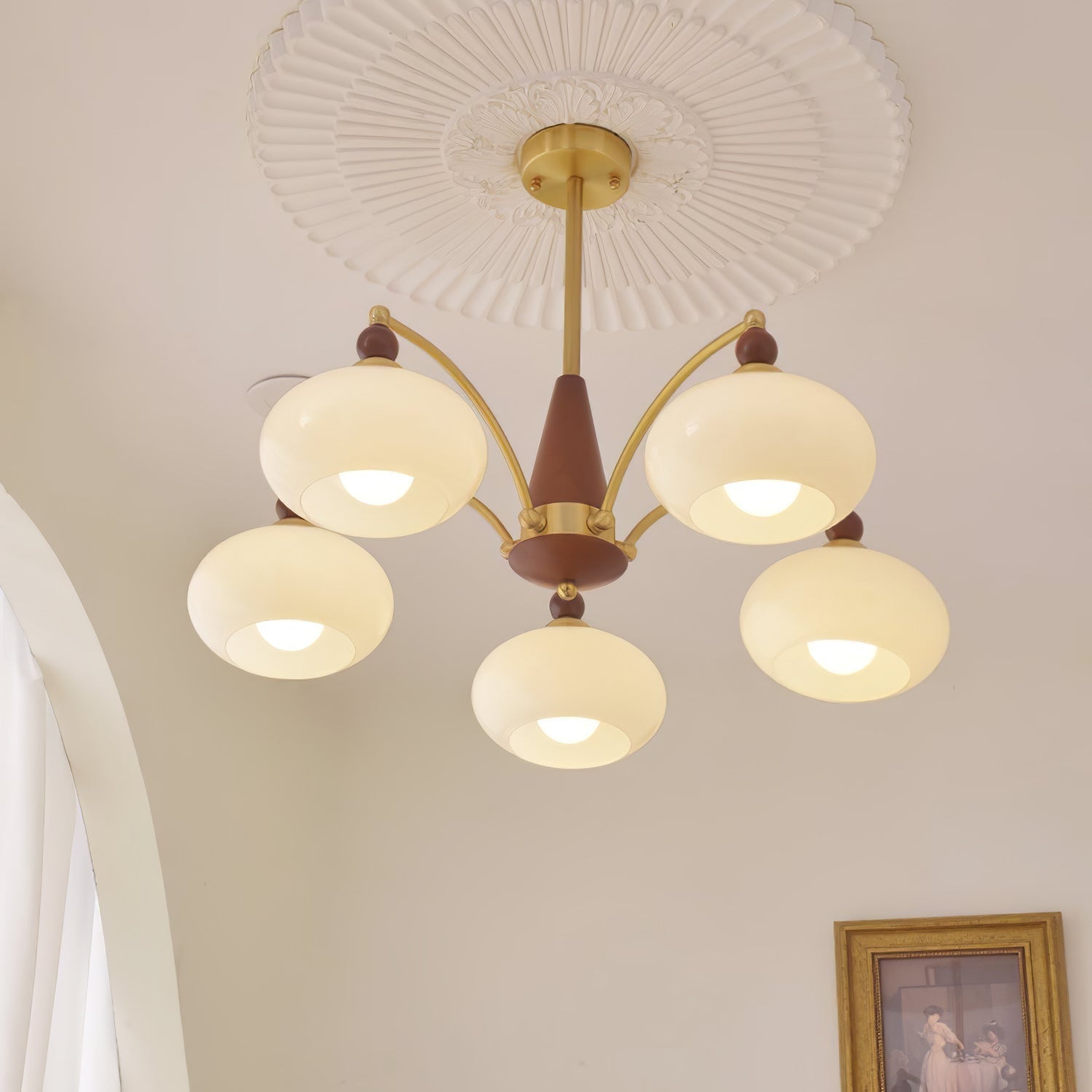 Retro Calliope Chandelier - Lamp Outdoor