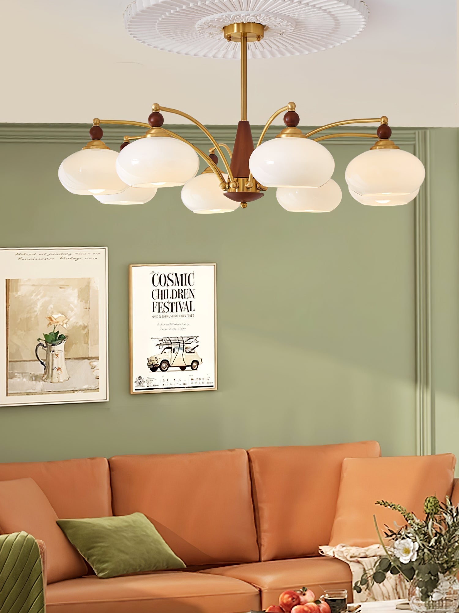 Retro Calliope Chandelier - Lamp Outdoor