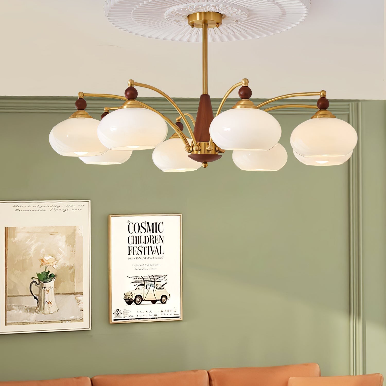 Retro Calliope Chandelier - Lamp Outdoor
