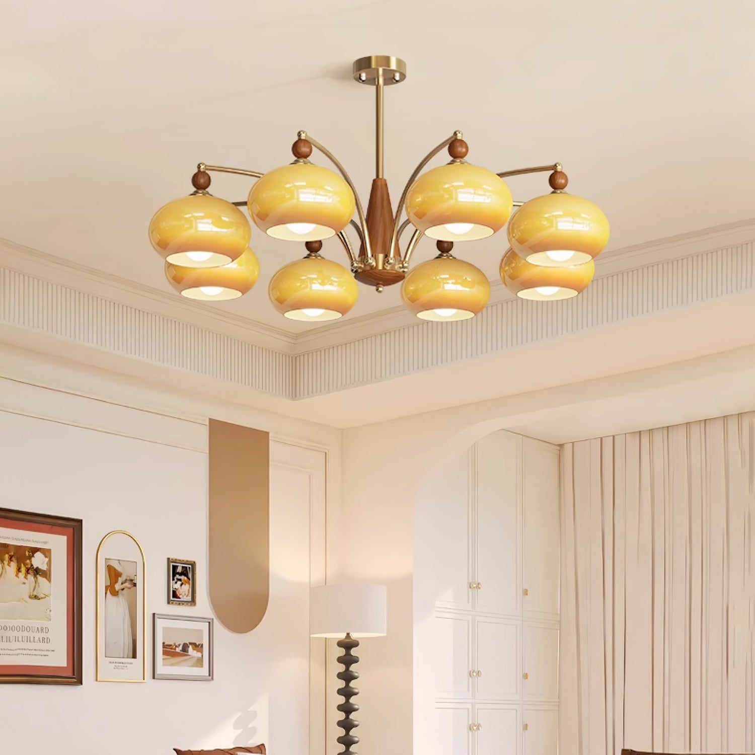 Retro Calliope Chandelier - Lamp Outdoor