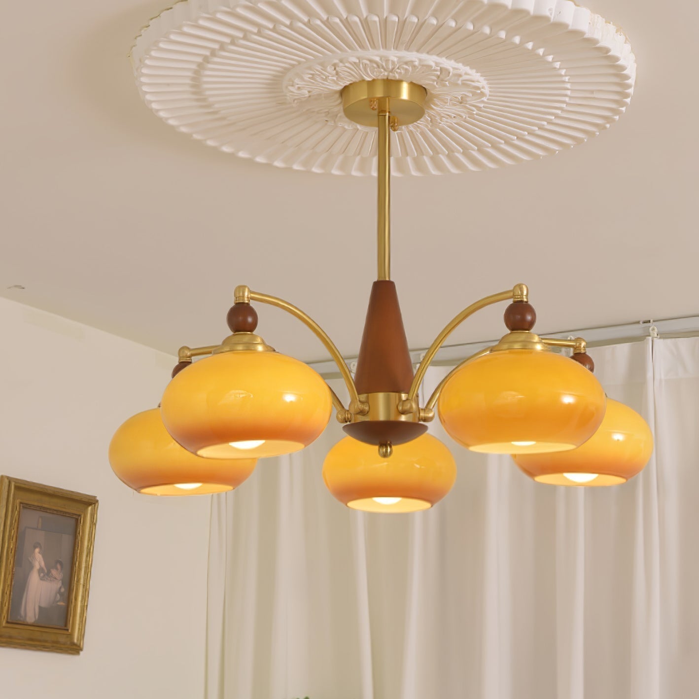 Retro Calliope Chandelier - Lamp Outdoor