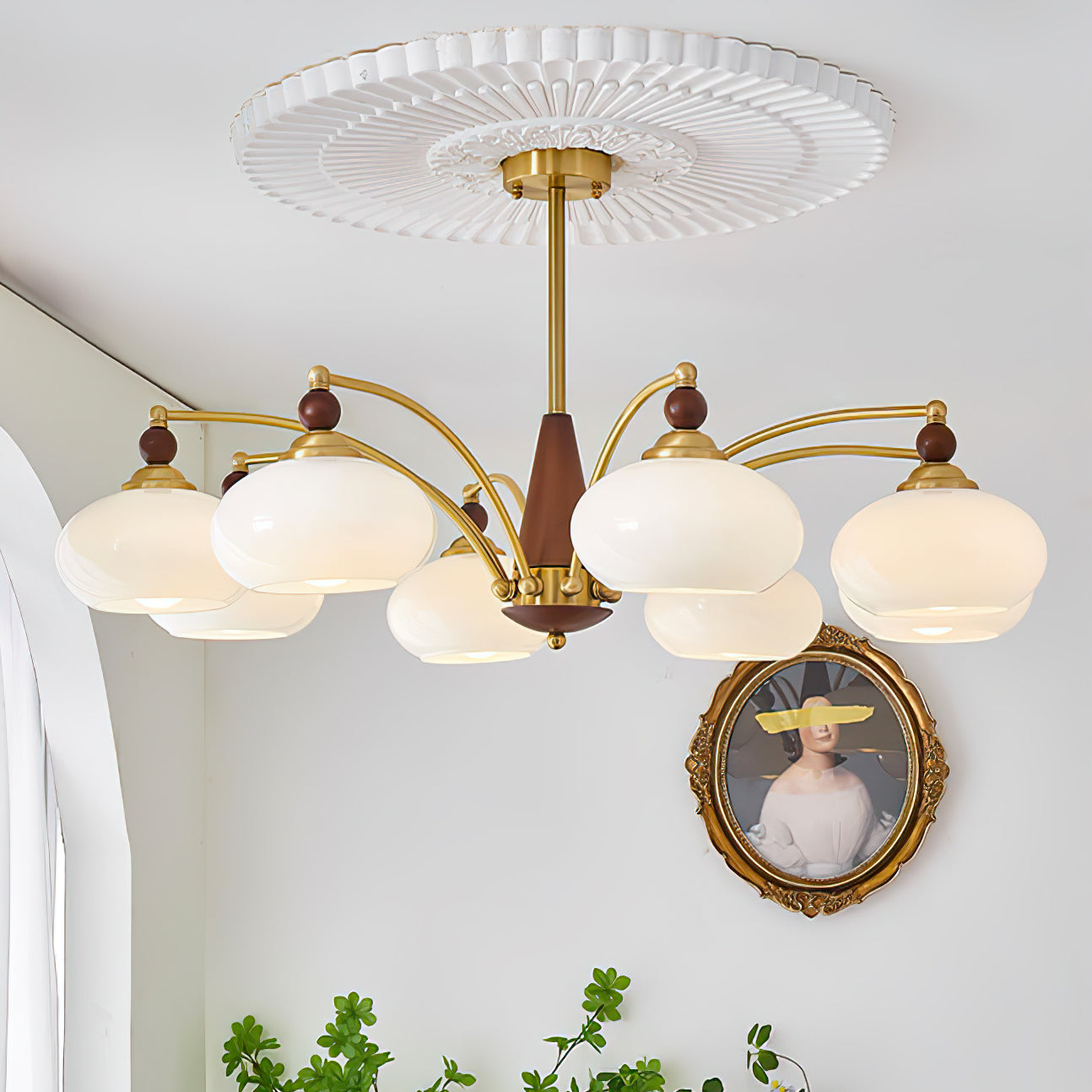 Retro Calliope Chandelier - Lamp Outdoor