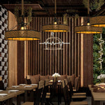 Retro Hemp Rope Exquisite Pendant Light - Lamp Outdoor