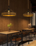 Retro Hemp Rope Exquisite Pendant Light - Lamp Outdoor