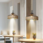 Retro Hemp Rope Exquisite Pendant Light - Lamp Outdoor