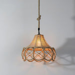 Retro Hemp Rope Exquisite Pendant Light - Lamp Outdoor