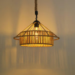 Retro Hemp Rope Exquisite Pendant Light - Lamp Outdoor