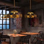 Retro Hemp Rope Exquisite Pendant Light - Lamp Outdoor
