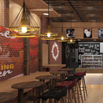 Retro Hemp Rope Interesting Pendant Light - Lamp Outdoor