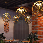 Retro Hemp Rope Interesting Pendant Light - Lamp Outdoor