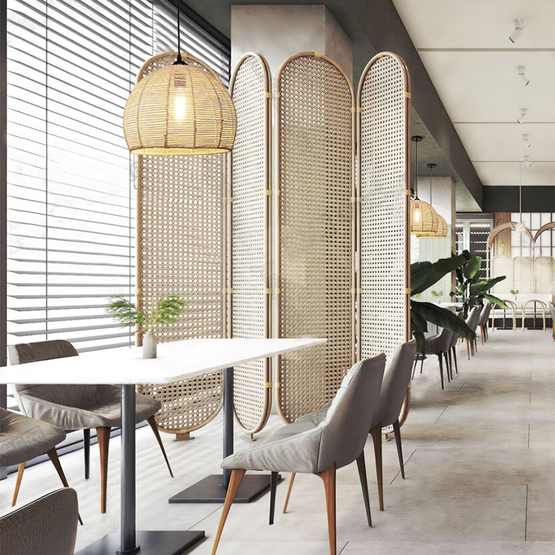 Retro Hemp Rope Interesting Pendant Light - Lamp Outdoor