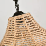 Retro Hemp Rope Interesting Pendant Light - Lamp Outdoor