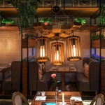 Retro Solid Wood Chandelier - Lamp Outdoor