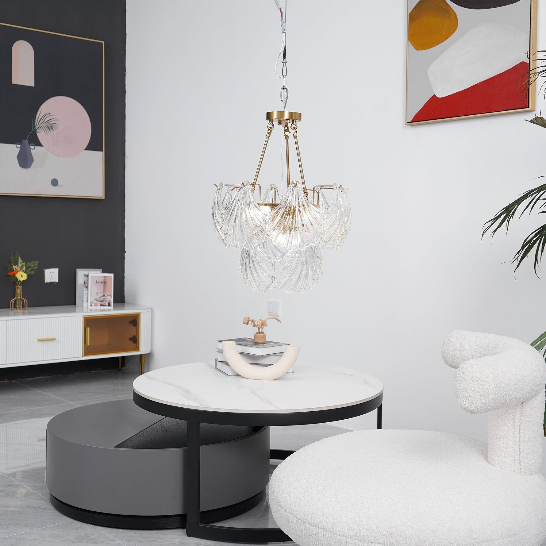 Ribbed Shell Ceiling light - Lamp Outdoor