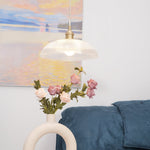 Ribbed Spiral Pendant Light - Lamp Outdoor