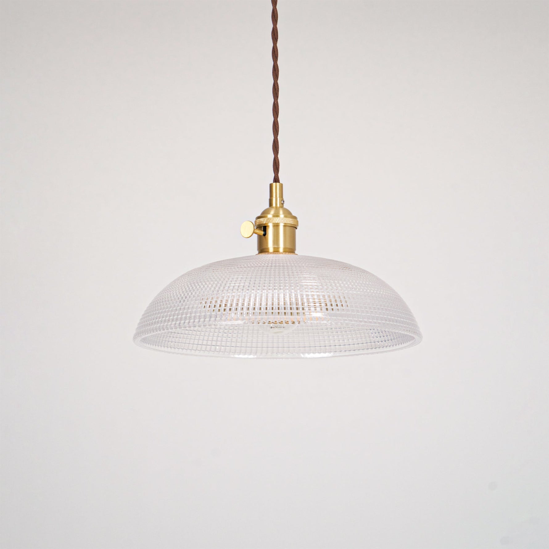 Ribbed Spiral Pendant Light - Lamp Outdoor