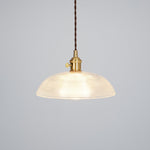 Ribbed Spiral Pendant Light - Lamp Outdoor