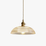 Ribbed Spiral Pendant Light - Lamp Outdoor