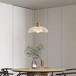 Ribbed Spiral Pendant Light - Lamp Outdoor