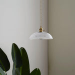Ribbed Spiral Pendant Light - Lamp Outdoor