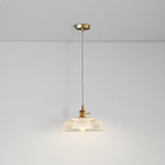Ribbed Spiral Pendant Light - Lamp Outdoor
