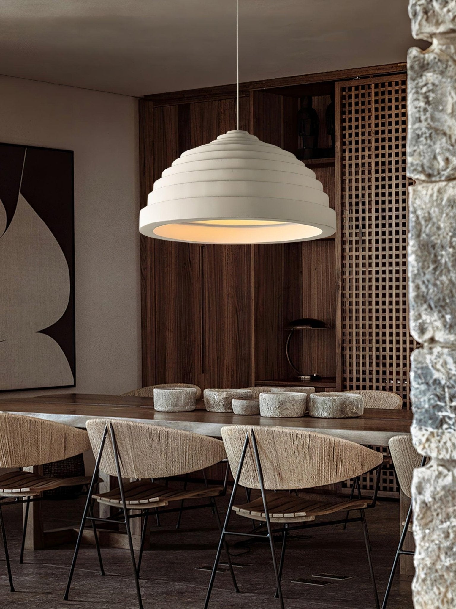 Rice Field Acoustic Pendant Lamp - Lamp Outdoor