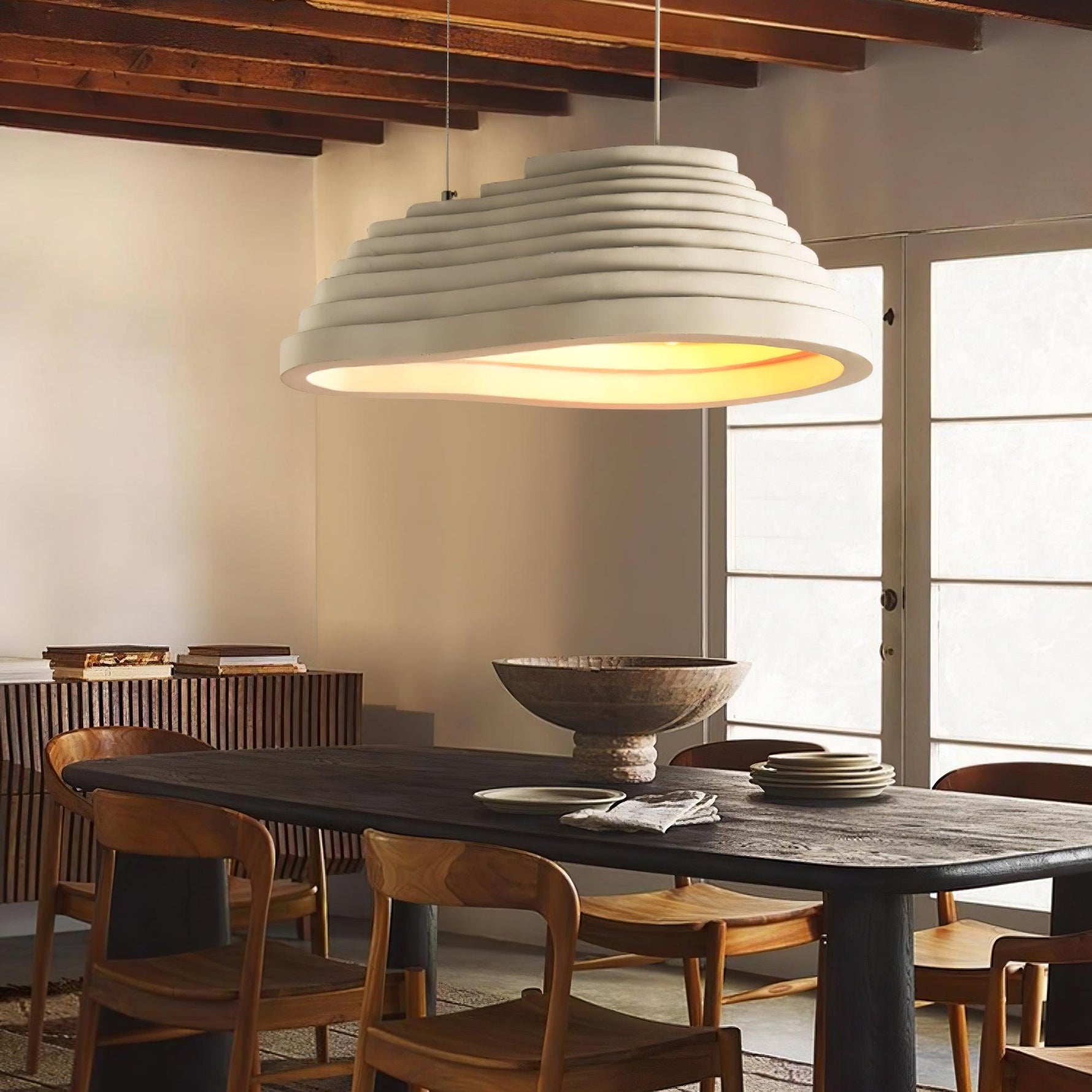 Rice Field Acoustic Pendant Lamp - Lamp Outdoor