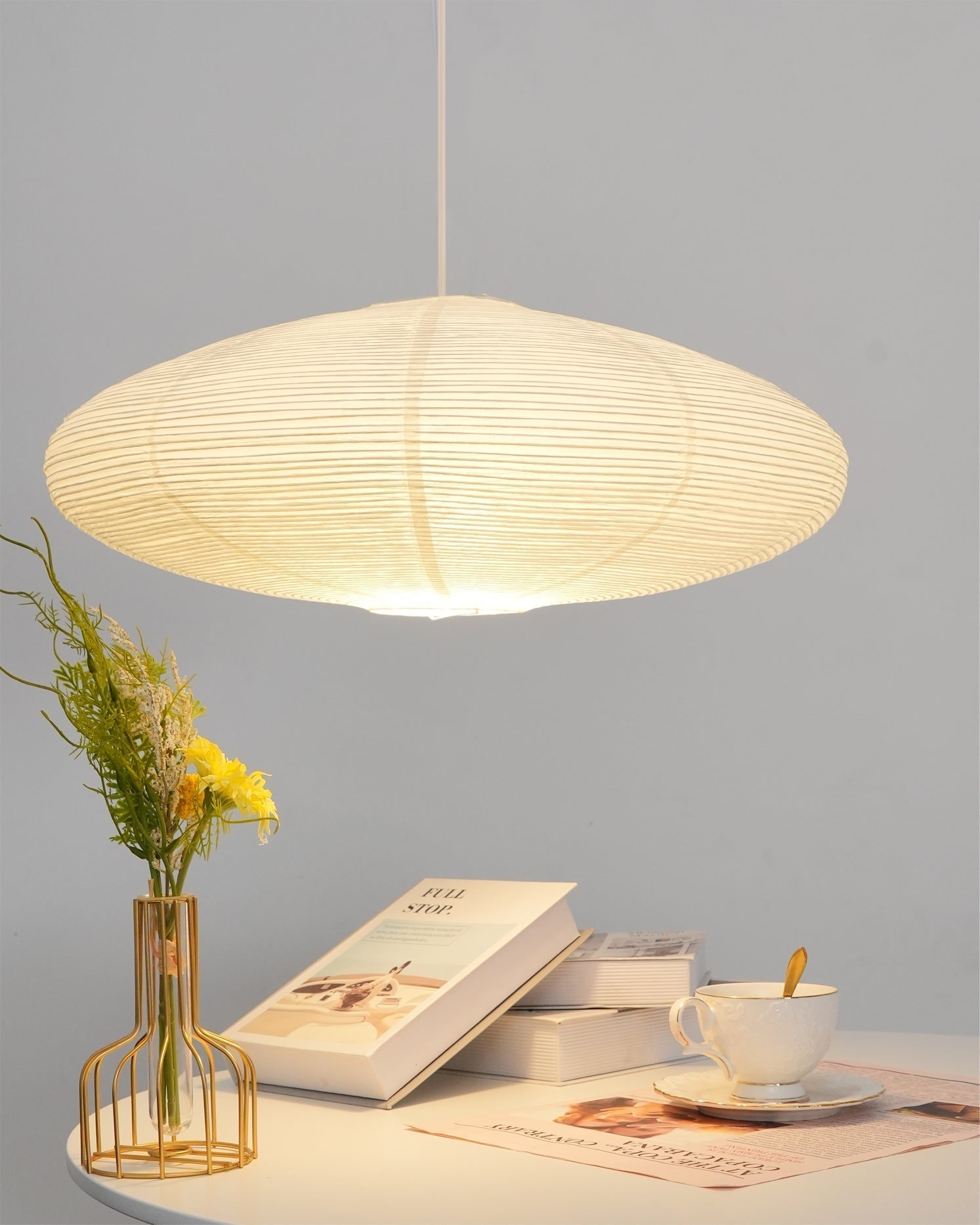 Washi Paper 15A Pendant Light - Lamp Outdoor