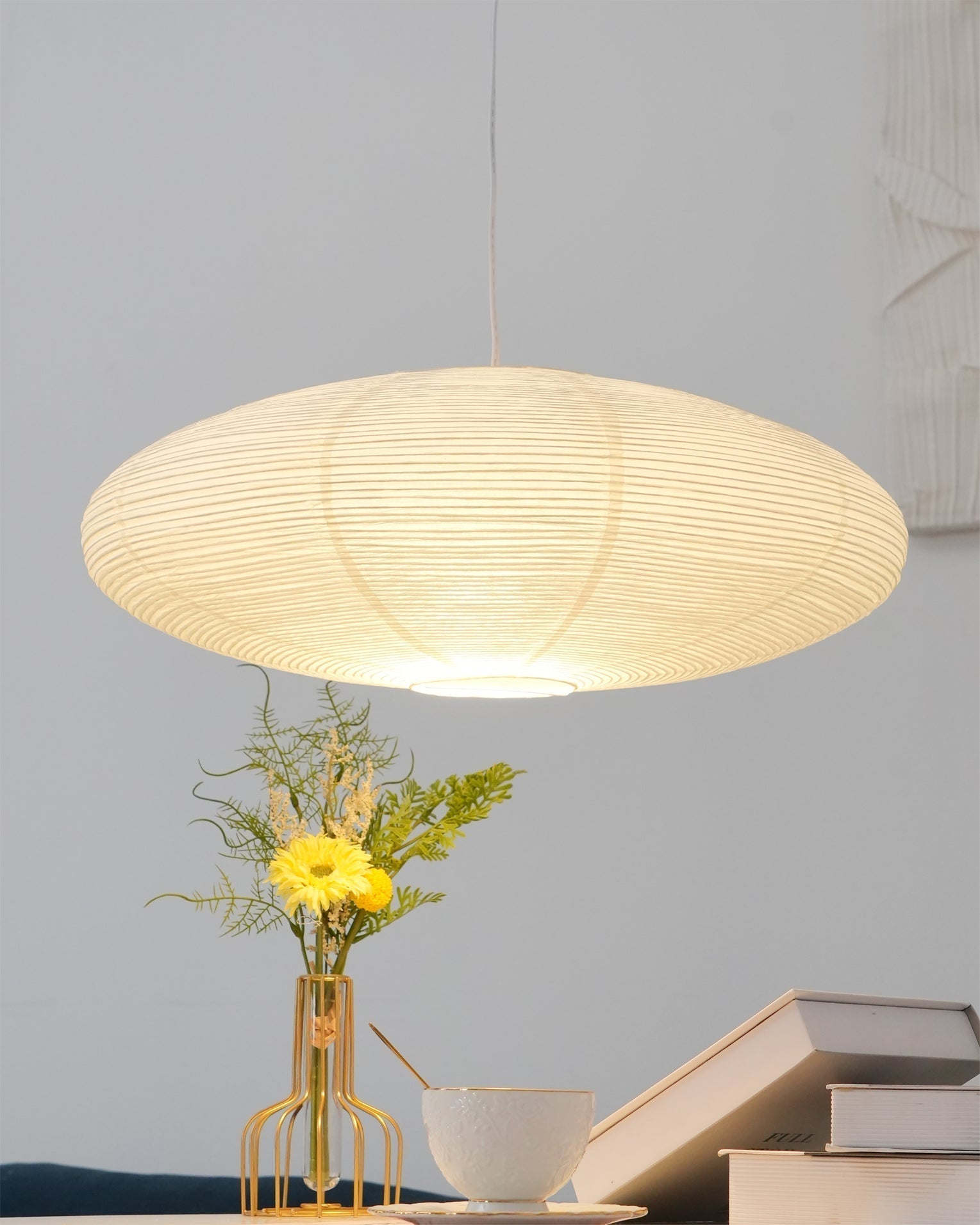 Washi Paper 15A Pendant Light - Lamp Outdoor