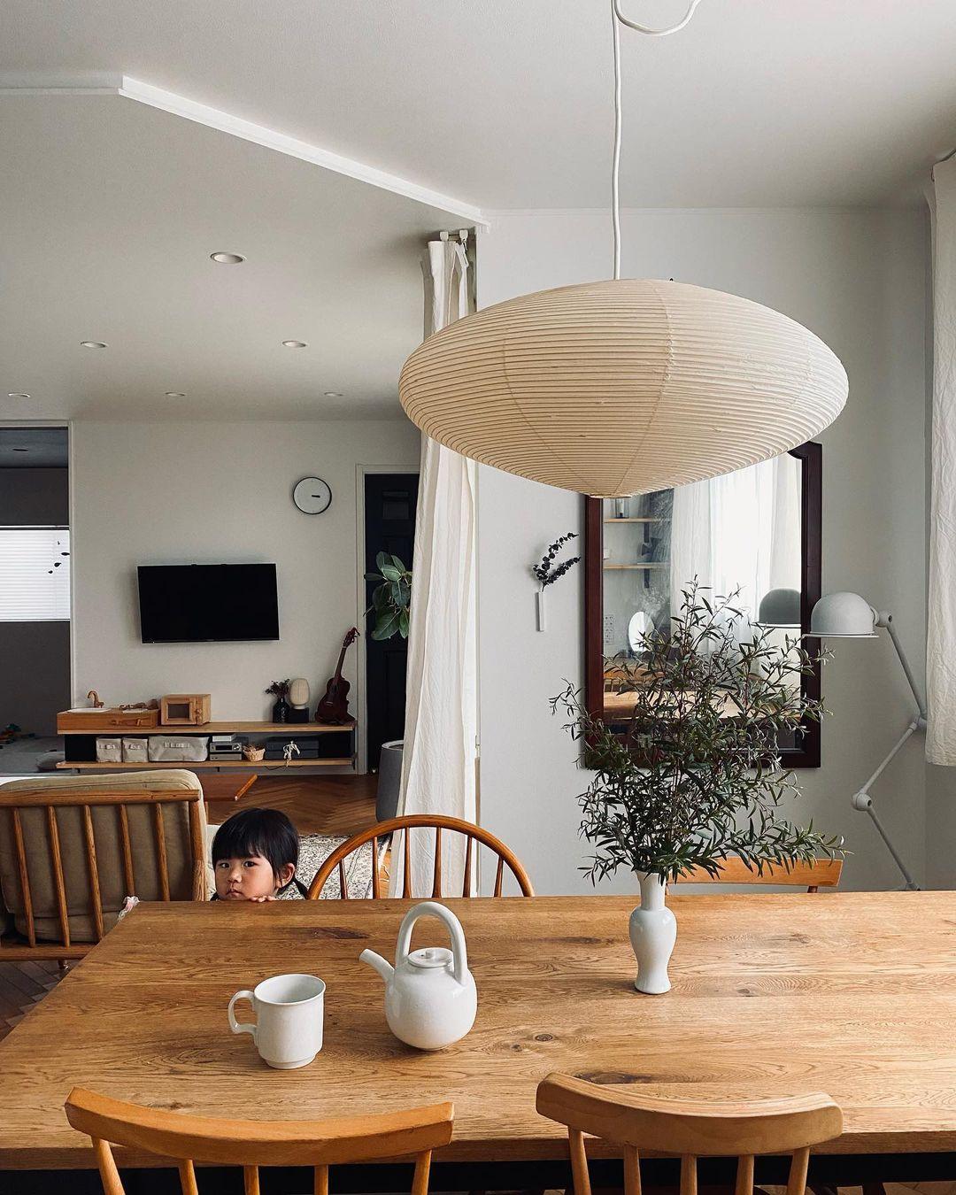 Washi Paper 15A Pendant Light - Lamp Outdoor