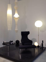Washi Paper E Pendant Light - Lamp Outdoor