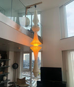 Washi Paper E Pendant Light - Lamp Outdoor
