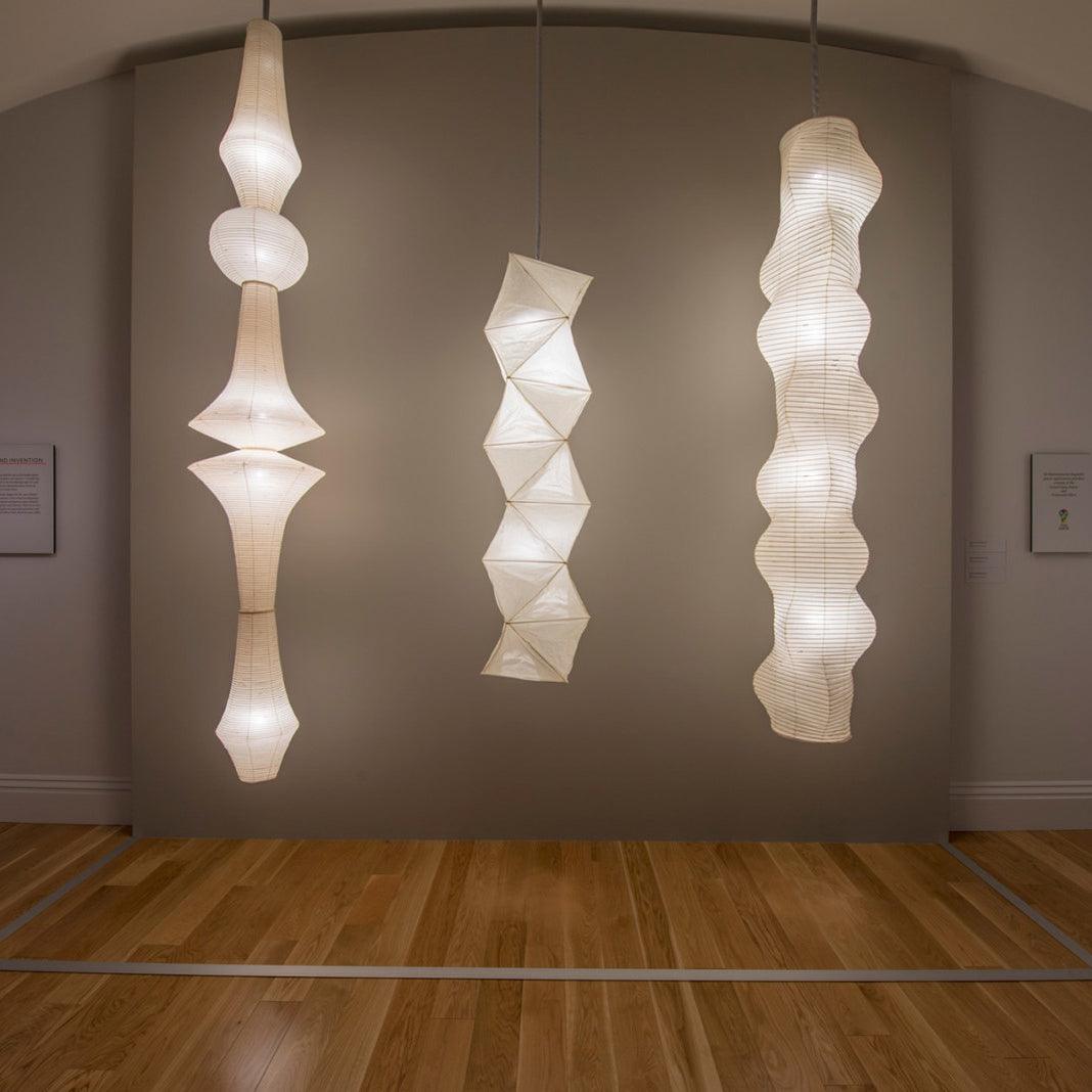 Washi Paper E Pendant Light - Lamp Outdoor
