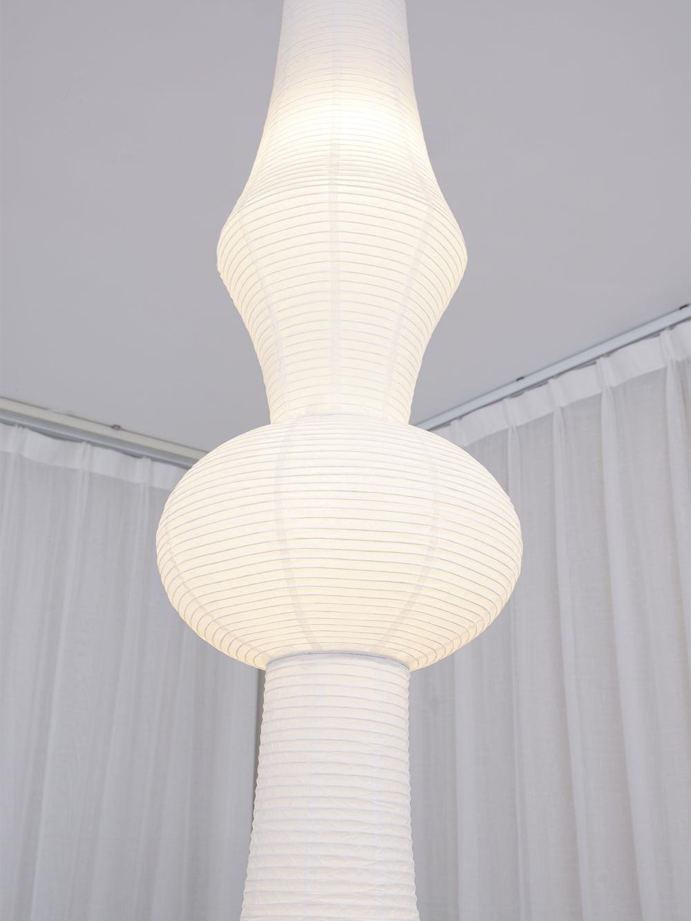 Washi Paper E Pendant Light - Lamp Outdoor