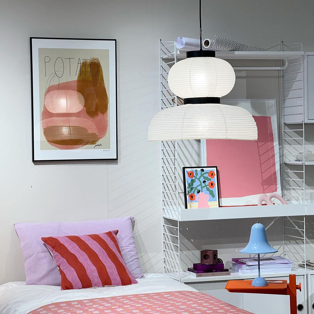 Rice Paper Lantern Pendant Lamp - Lamp Outdoor