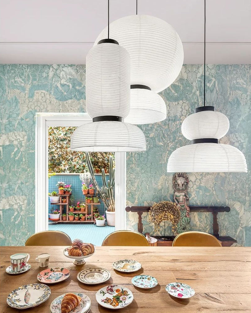 Rice Paper Lantern Pendant Lamp - Lamp Outdoor