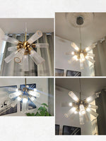 Ringold Postmodern Luxury Sputnik Metal Chandelier - Lamp Outdoor