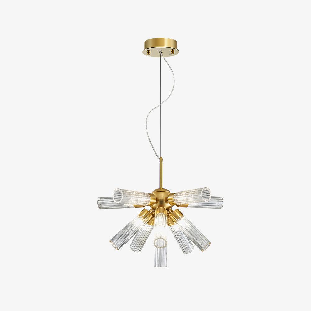 Ringold Postmodern Luxury Sputnik Metal Chandelier - Lamp Outdoor